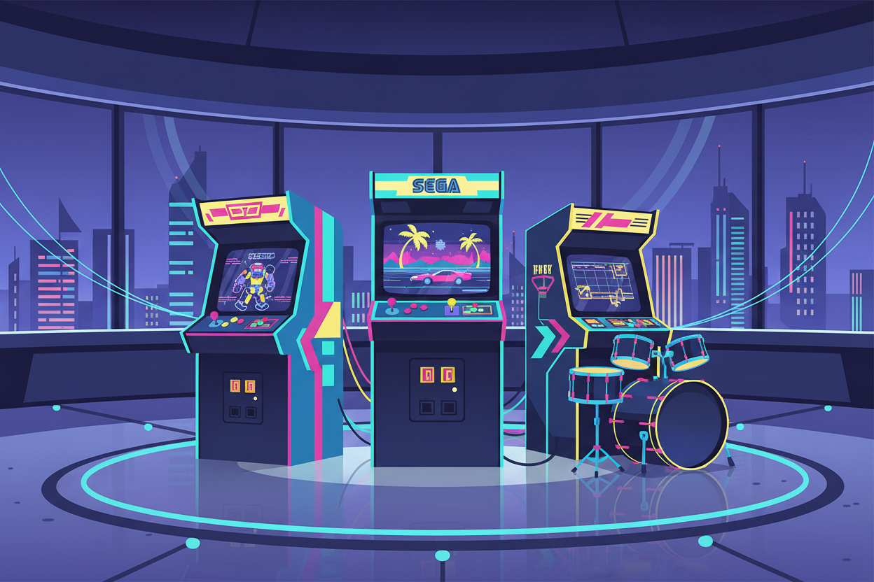Ontdek de magie van sega's arcade kasten