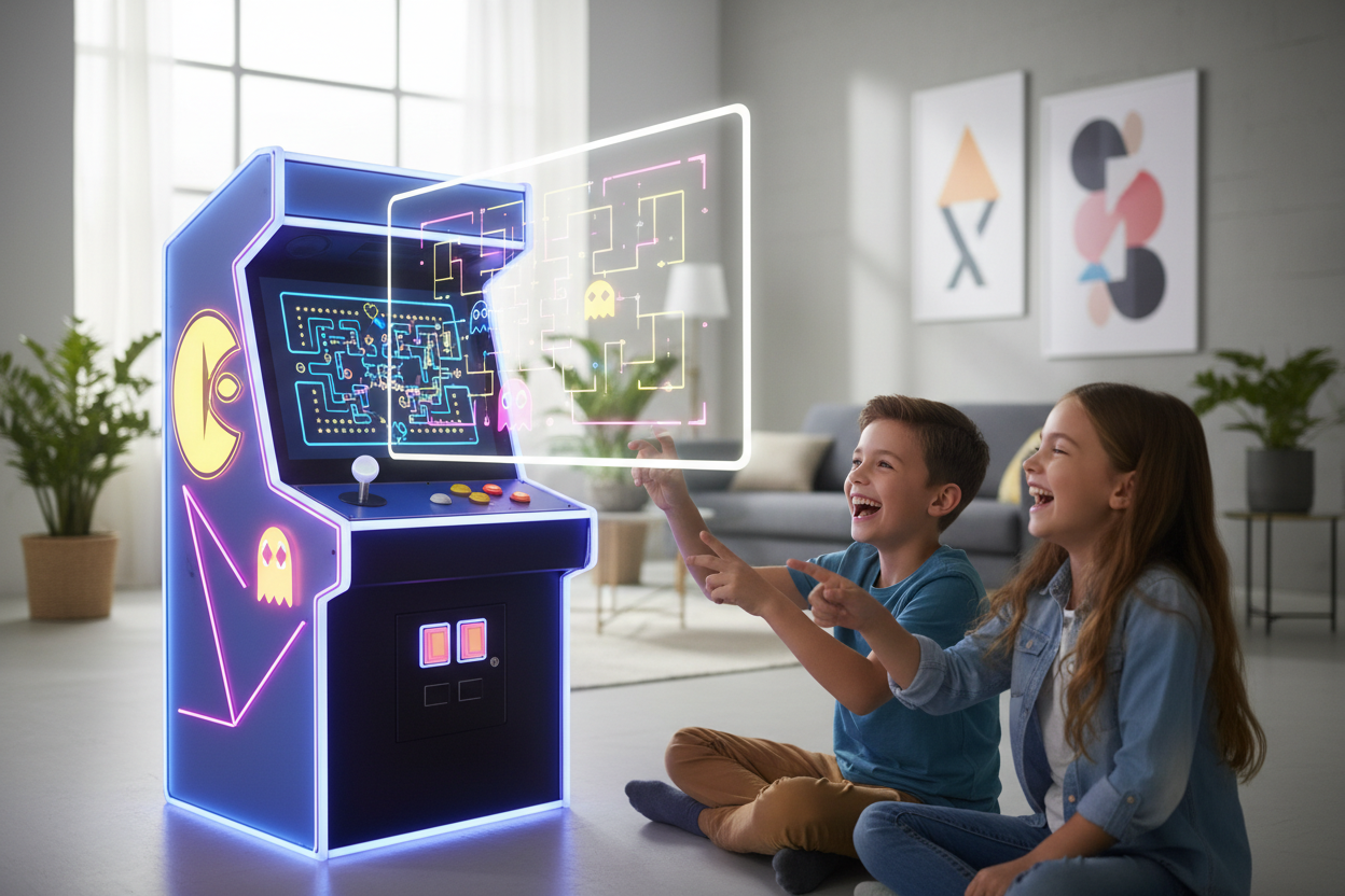 Arcade pacman: een tijdloze klassieker die ook kinderen aanspreekt