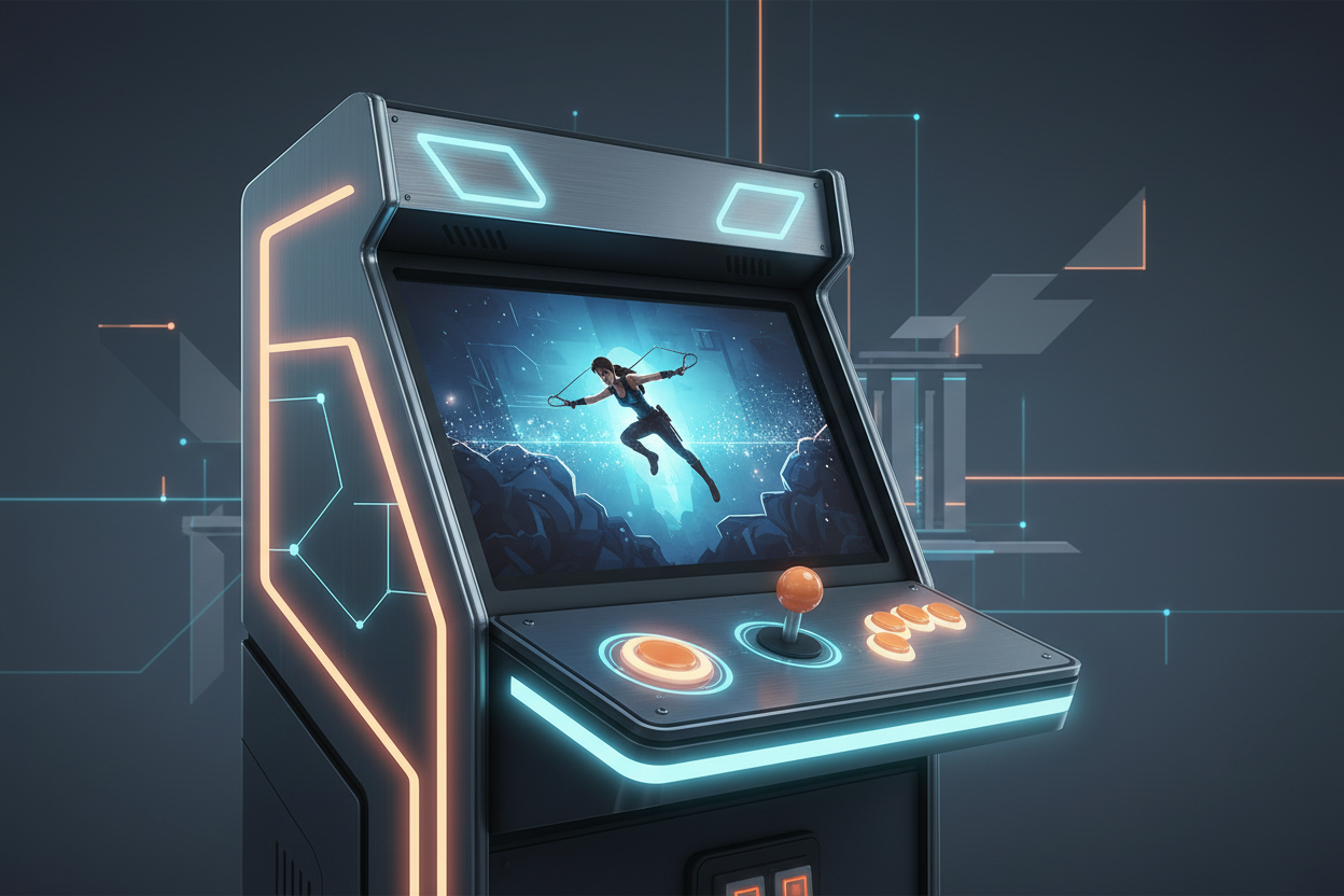 hoe tombraider arcade games opnieuw definieert