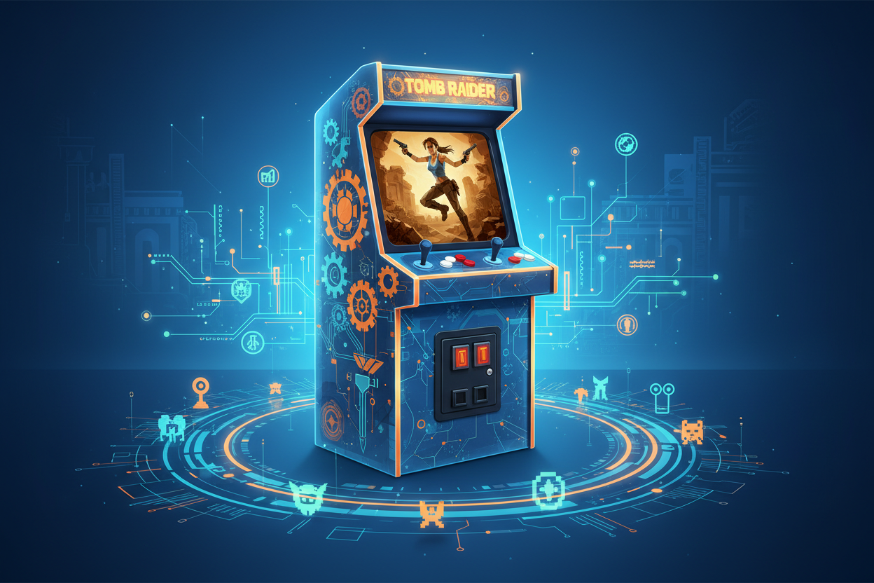 hoe tombraider arcade games opnieuw definieert