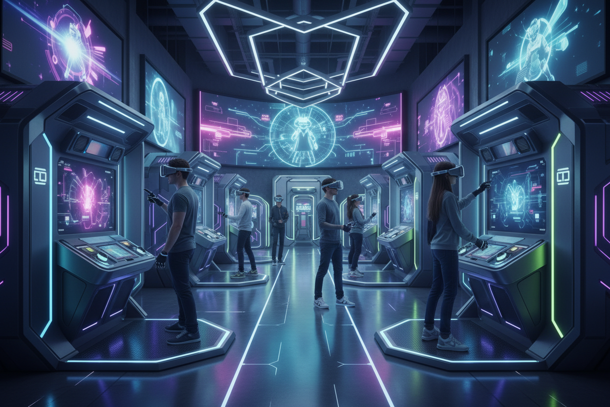 De Toekomst Van Gamen: Hoe Moderne Arcades De Gamingwereld Transformeren