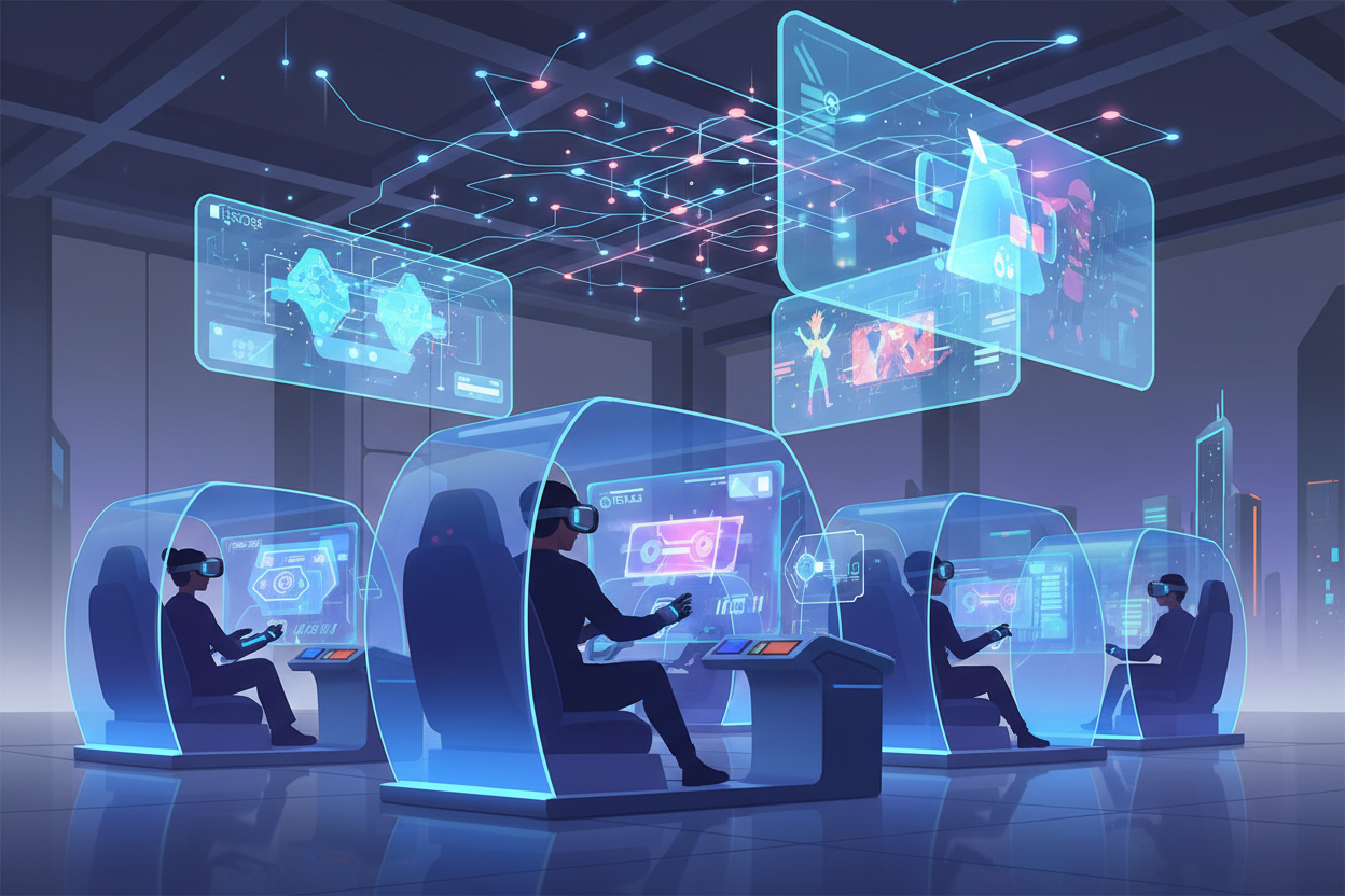 De Toekomst Van Gamen: Hoe Moderne Arcades De Gamingwereld Transformeren