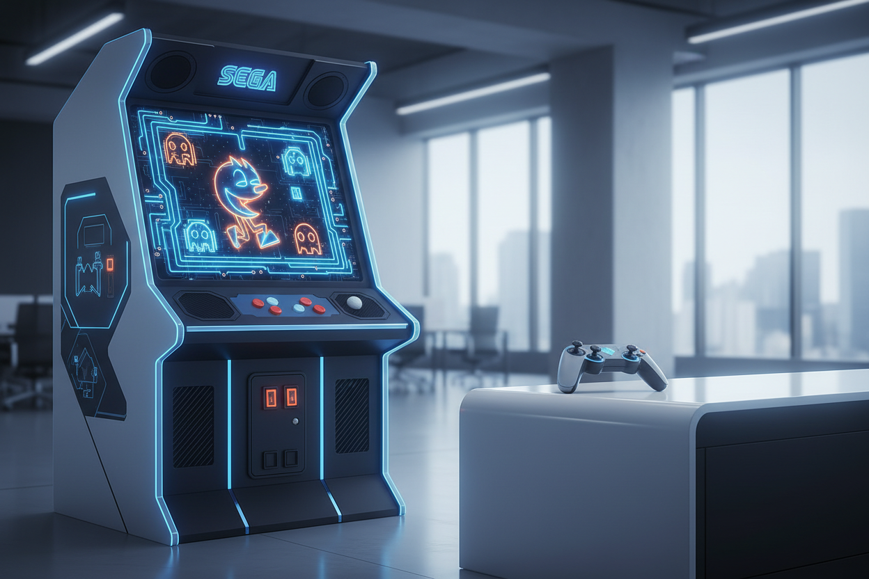 Waarom sega geen arcade pacman maakte