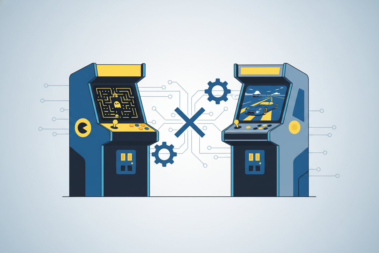 Waarom sega geen arcade pacman maakte