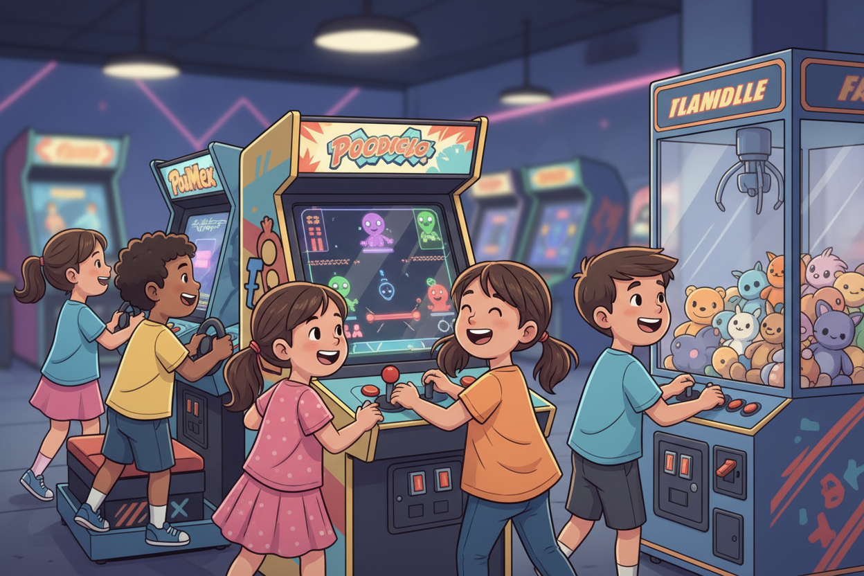 De leukste arcade games voor kinderen: een gids voor ouders