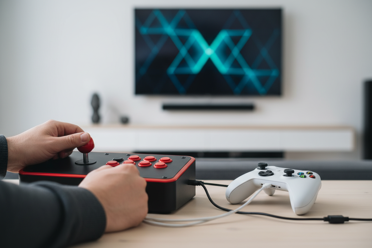 Hoe gebruik je een arcade joystick met je xbox