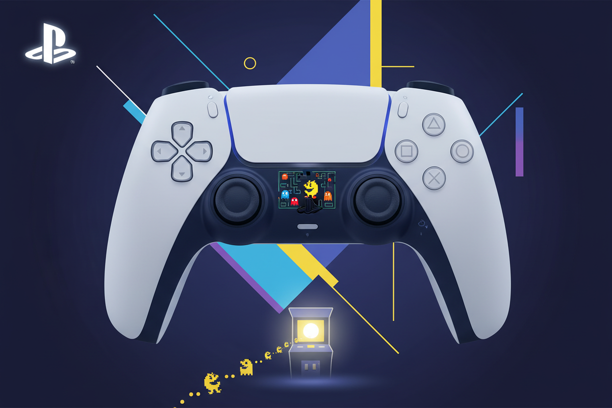 Speel arcade pacman op de playstation voor een retro ervaring