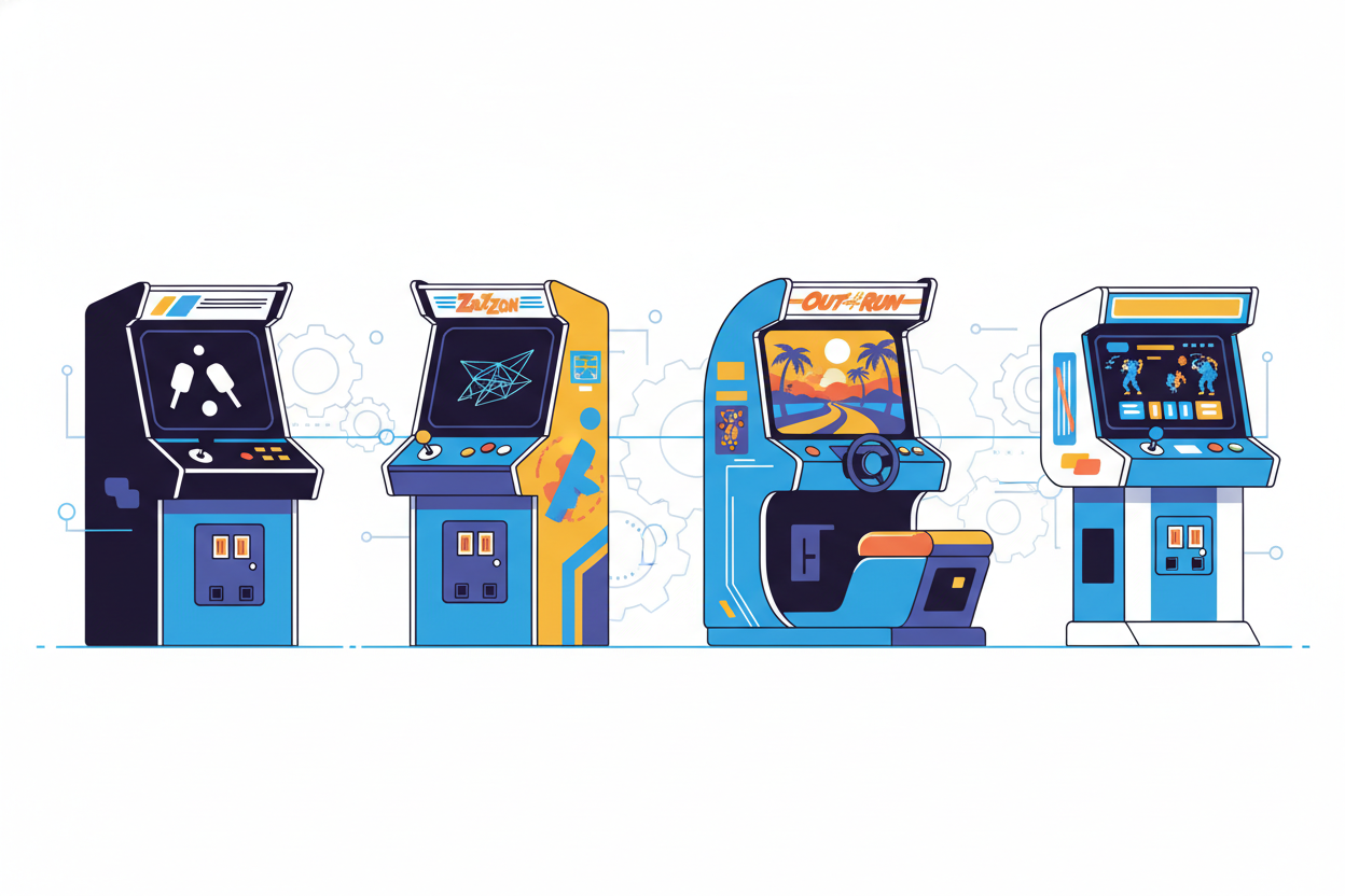 De geschiedenis van sega's arcade games