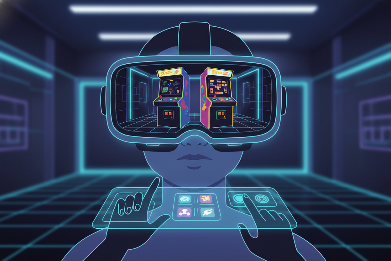 Arcade kasten in vr: de toekomst van retro gaming