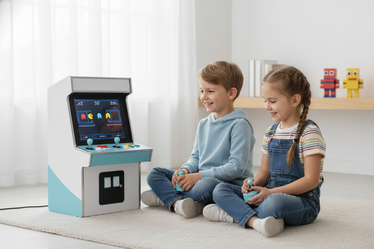 Mini arcade voor kinderen: de ideale manier om klassiekers te ontdekken
