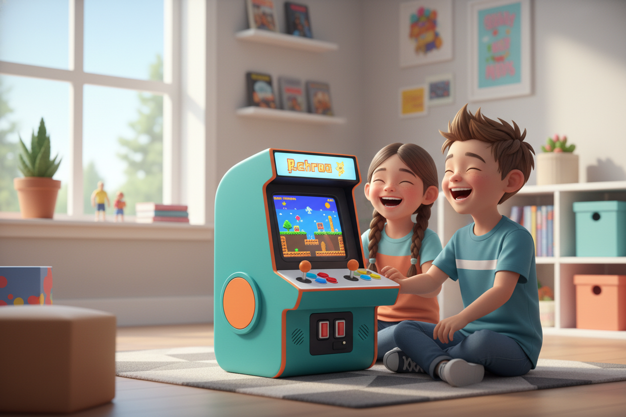 Mini arcade voor kinderen: de ideale manier om klassiekers te ontdekken