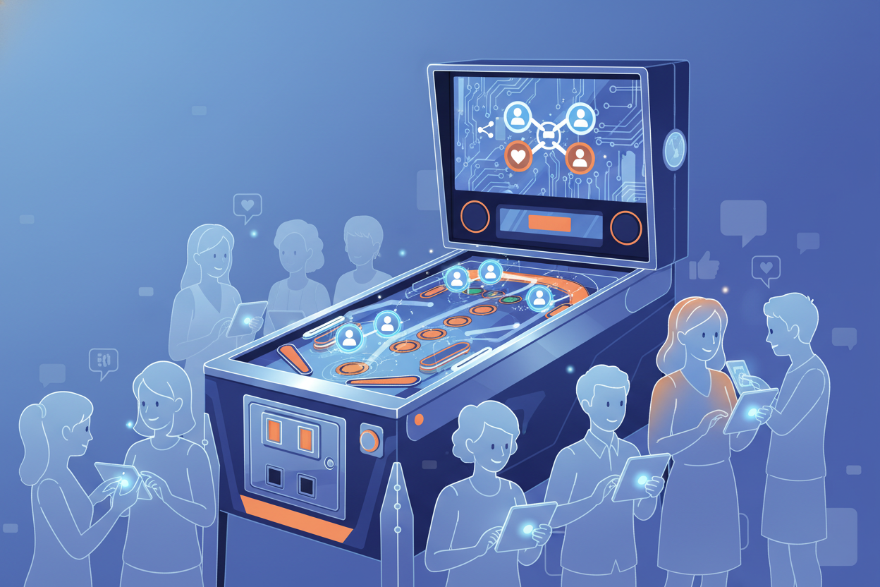 Pinball online: de charme van sociale spellen herontdekt