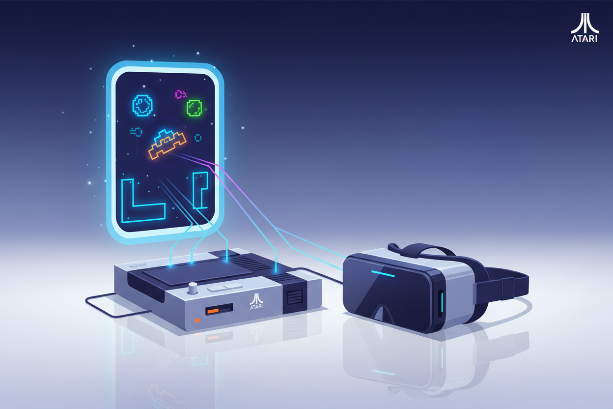 Atari mini ontmoet vr: een nostalgische reis naar de toekomst