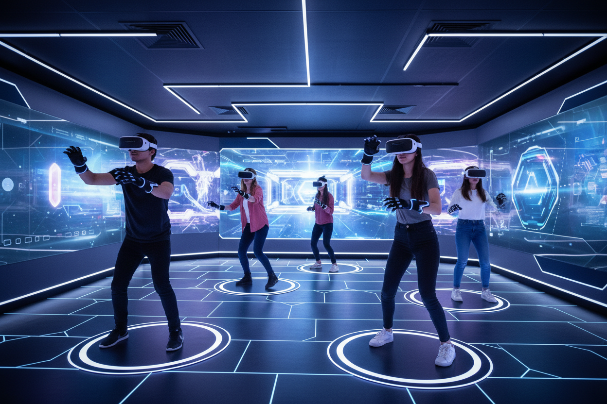 Hoe vr arcade games de manier waarop we spelen veranderen