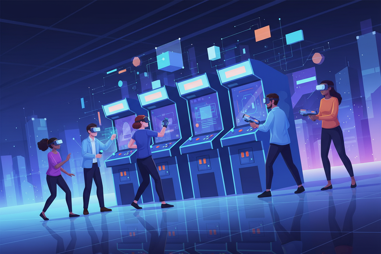 Hoe vr arcade games de manier waarop we spelen veranderen