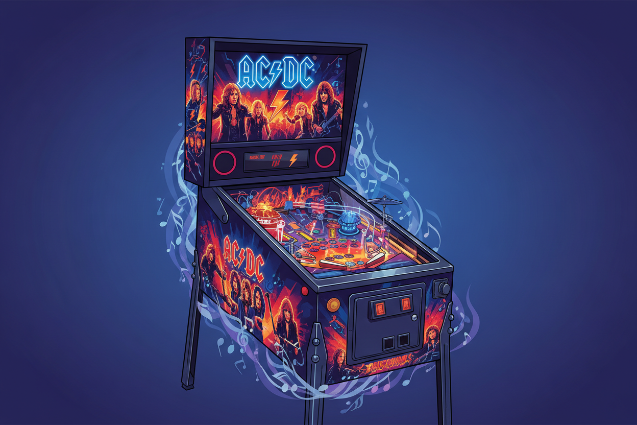 Alles over de pinball acdc machine: een rockervaring