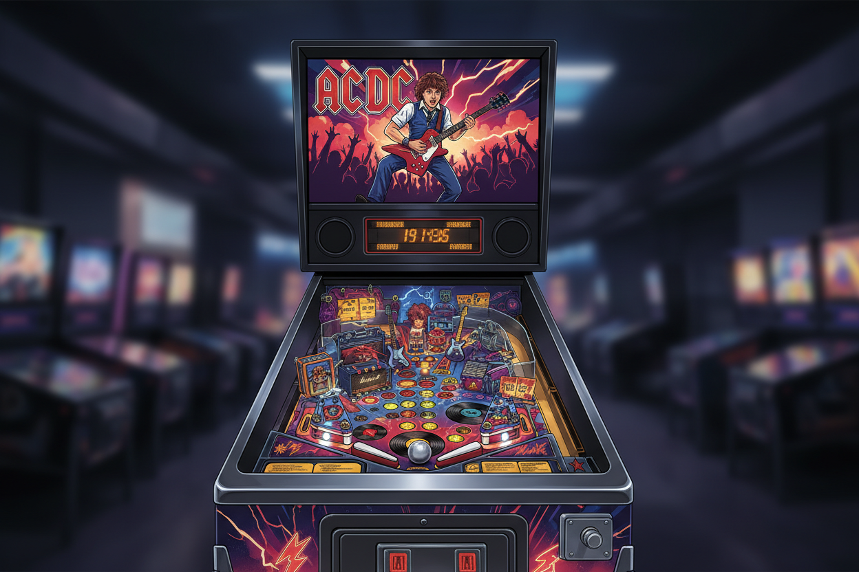 Alles over de pinball acdc machine: een rockervaring
