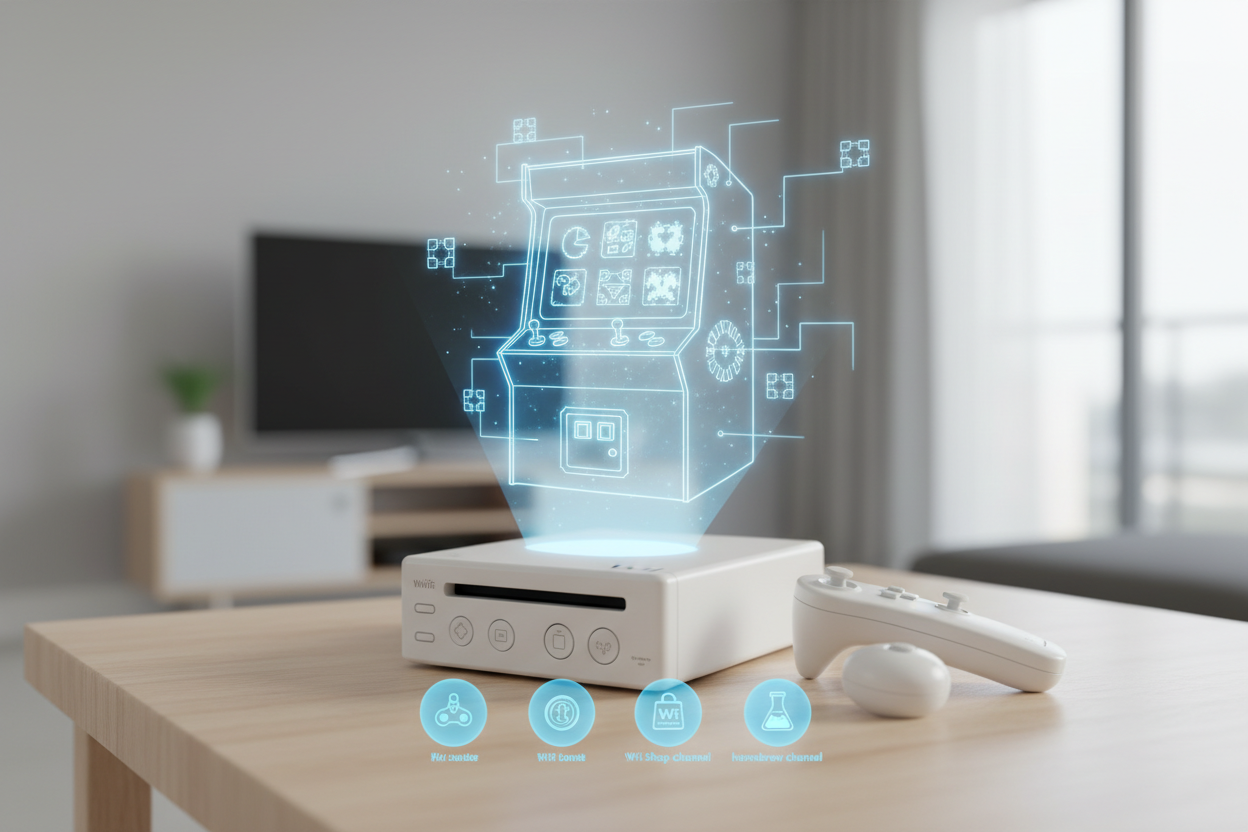 Hoe speel je arcade games op de wii?