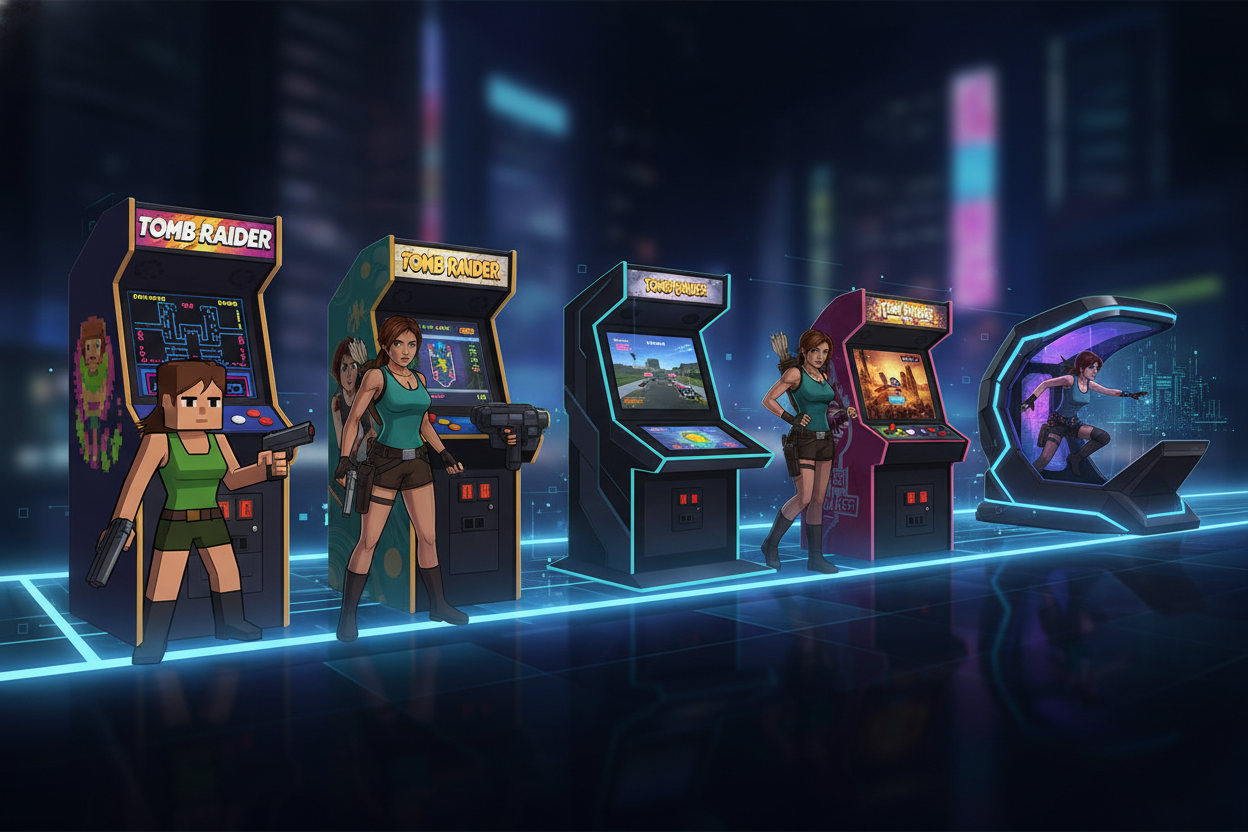 tombraider: de evolutie van arcade games door de jaren heen