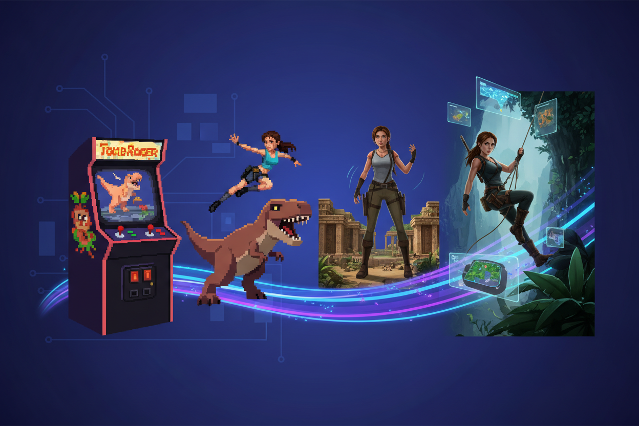 tombraider: de evolutie van arcade games door de jaren heen