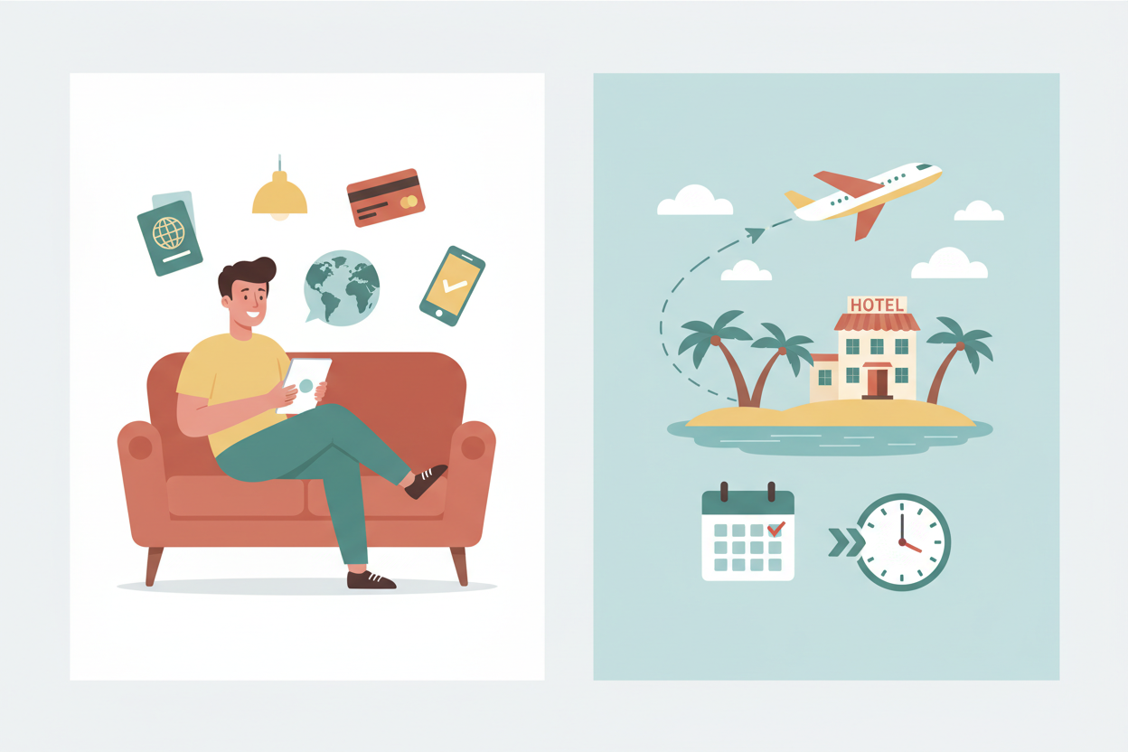 Hoe boek je een laatste minuut vakantie zonder stress