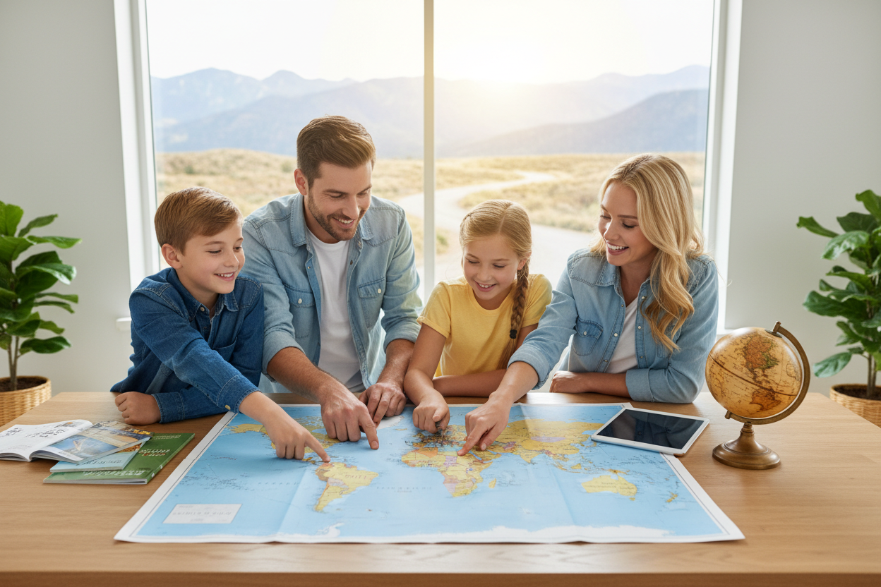 Hoe plan je een perfecte rondreis met het gezin