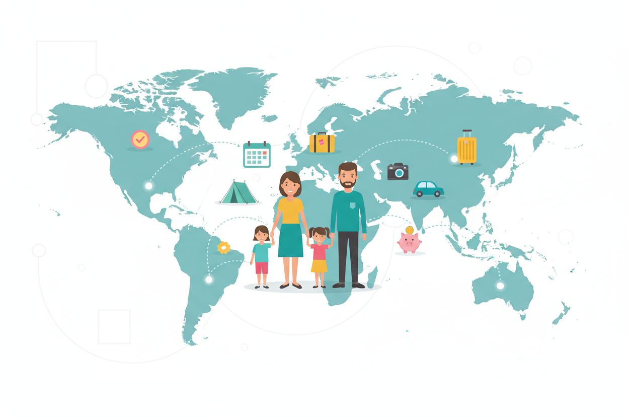 Hoe plan je een perfecte rondreis met het gezin