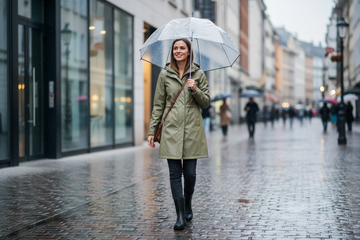 Waarom een regenjas dames onmisbaar is in je garderobe